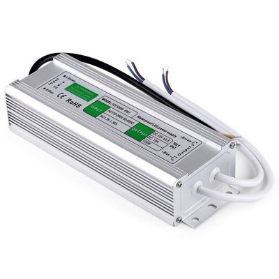 12V DC Waterproof Power Supply - 120 Watts